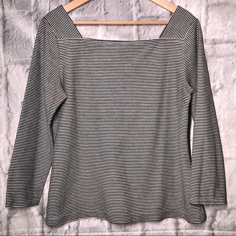 Banana Republic Geometric Neckline Shirt